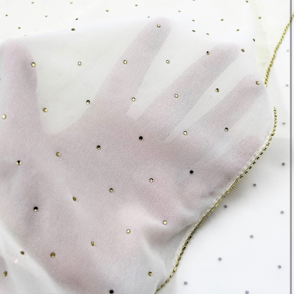 🌹LUXURY WOMENS HIJAB RHINESTONE SCARF ABAYA SCARF 🌹 - Picture 3 of 5